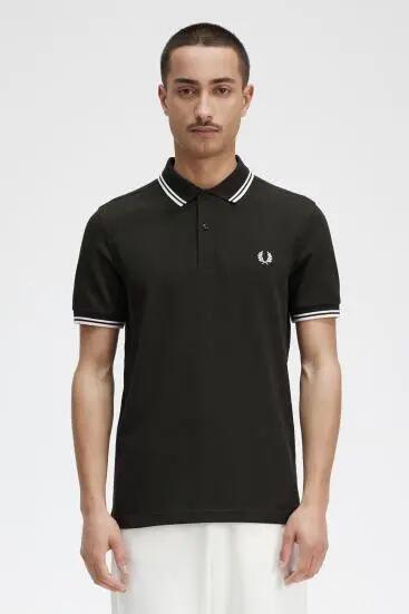Korte mouw poloshirt Fred perry model M3600T50 voor unisex 5/5