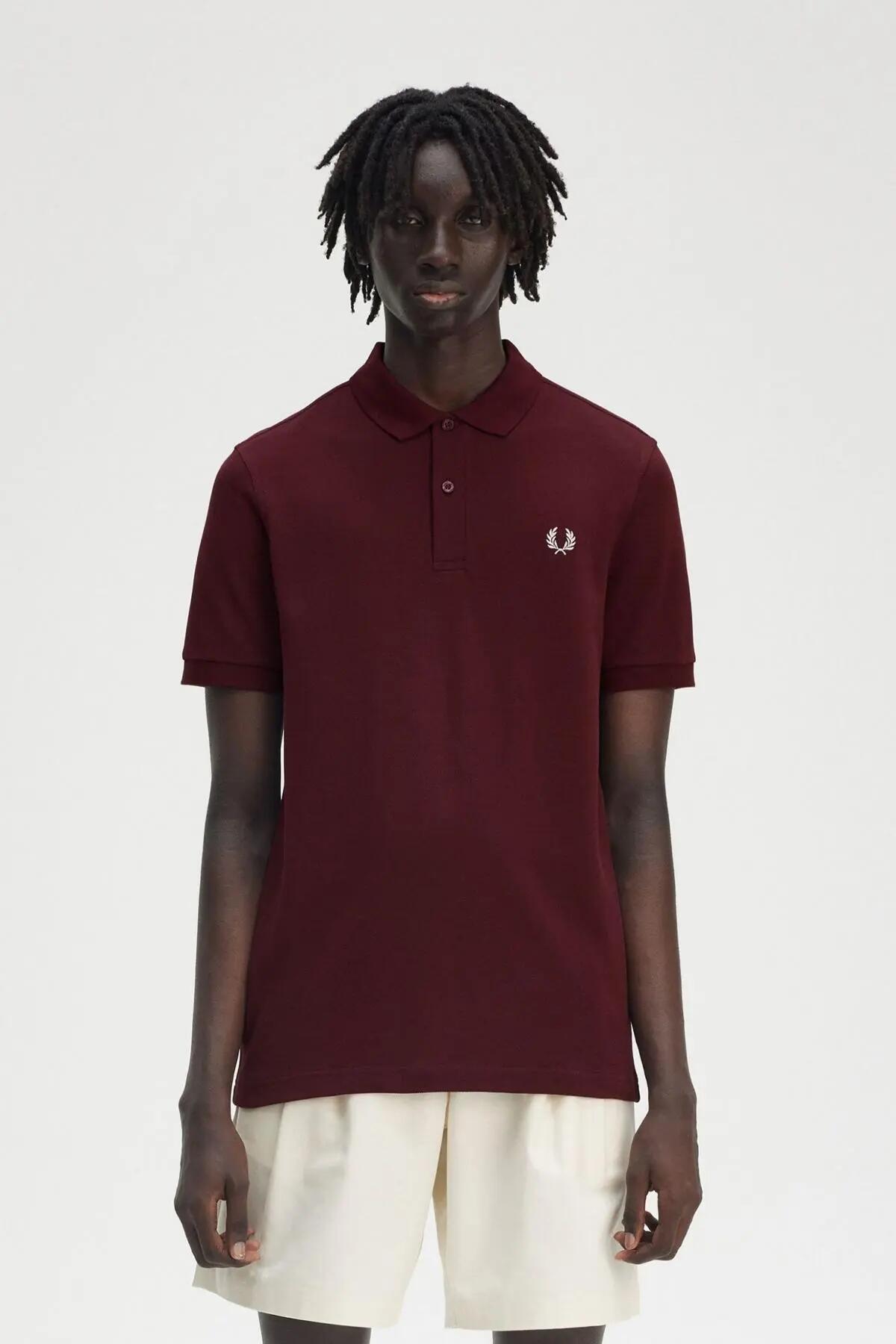 Camiseta para Hombre Fred perry  Granate 5/5