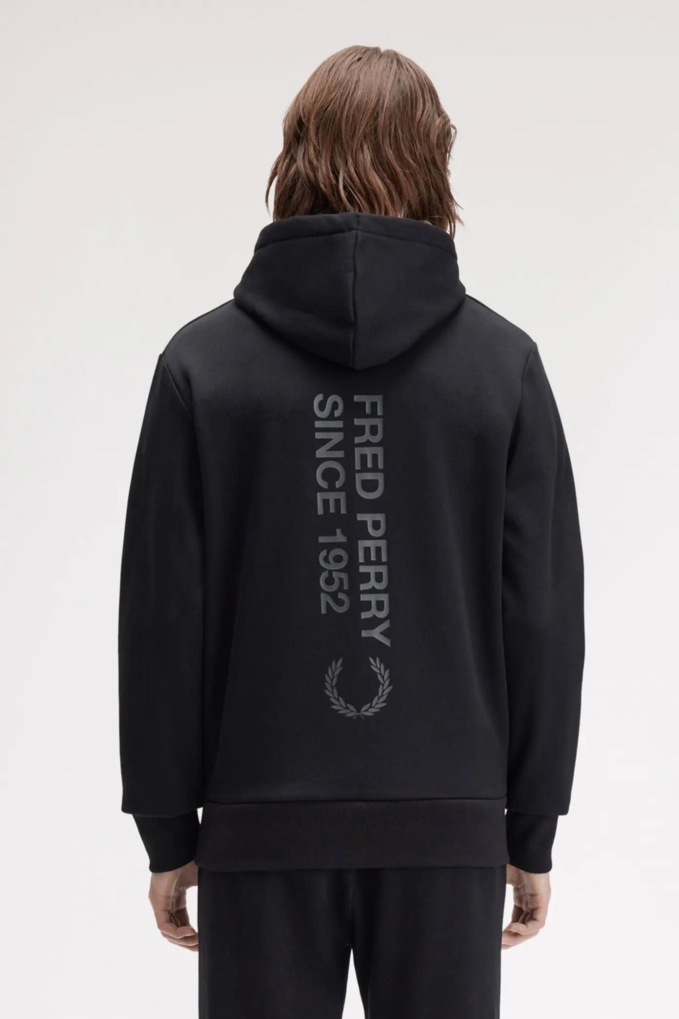 Sweat à capuche Fred perry modèle M1371102 pour homme 5/5