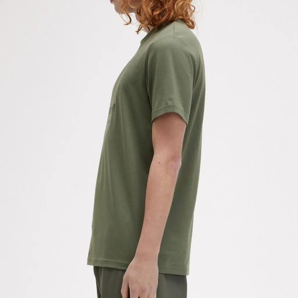 Camiseta Fred Perry Modelo M8588fp Cor Verde 3/5