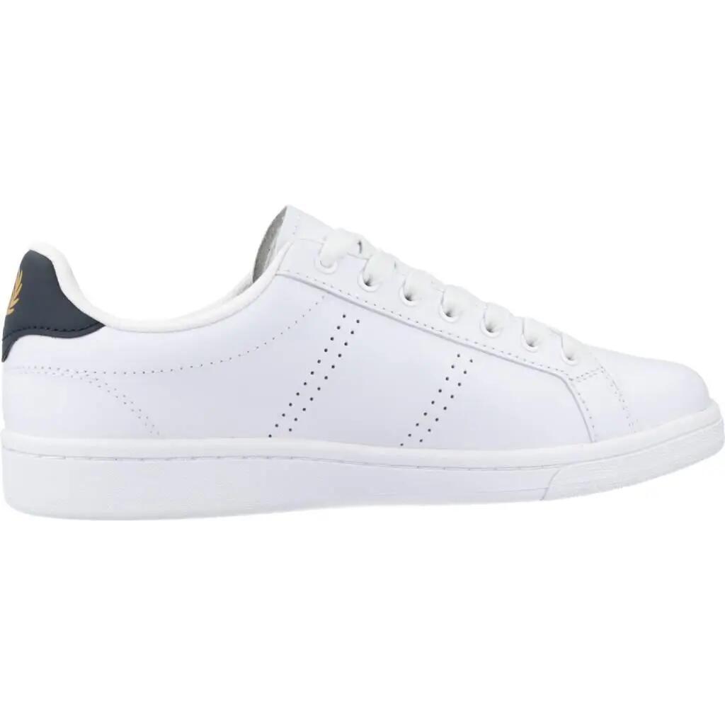 Tenisky Fred Perry Model B721 Leather Barva Bílý 4/5