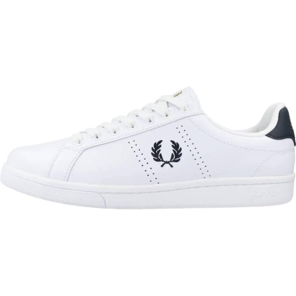 Tenisky Fred Perry Model B721 Leather Barva Bílý 2/5