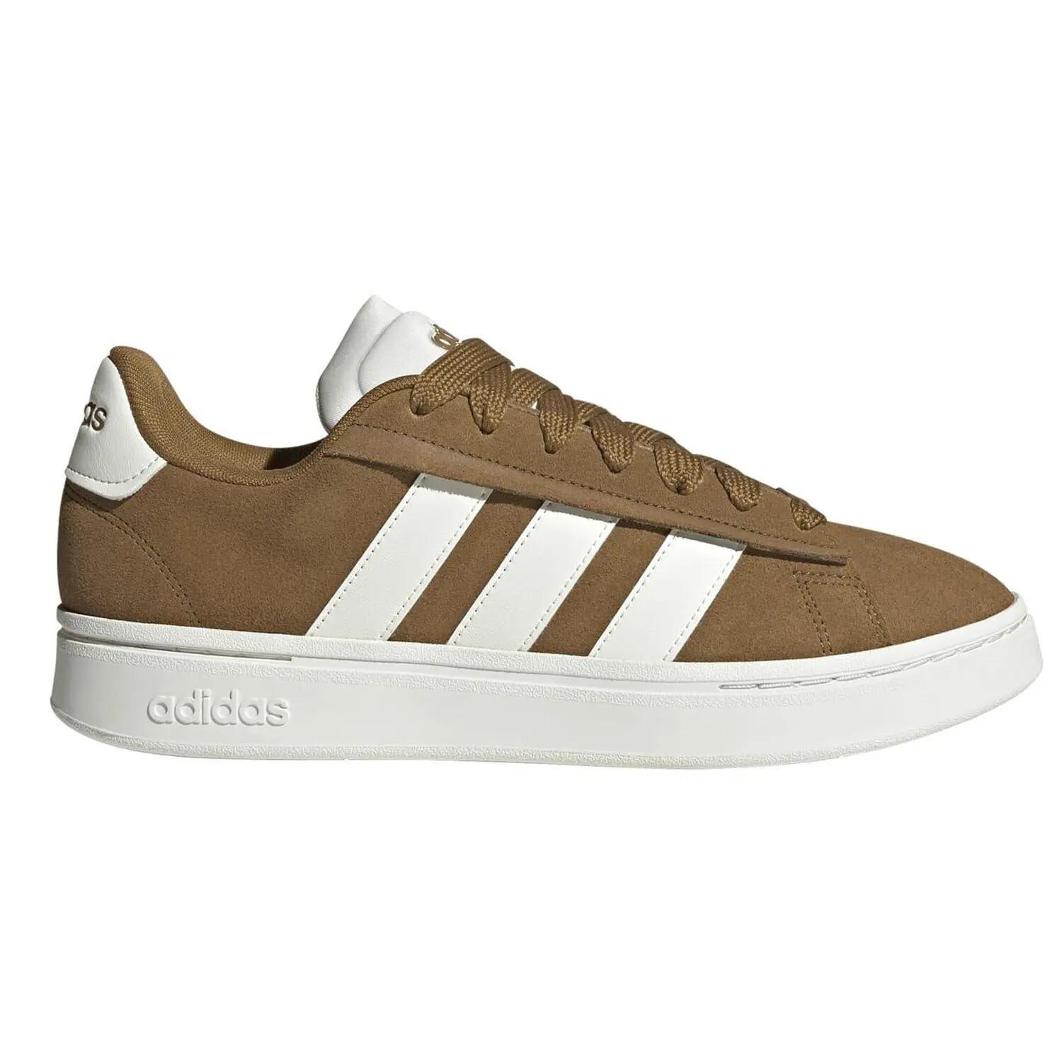 Adidas Mens Grand Court Logo Trainers