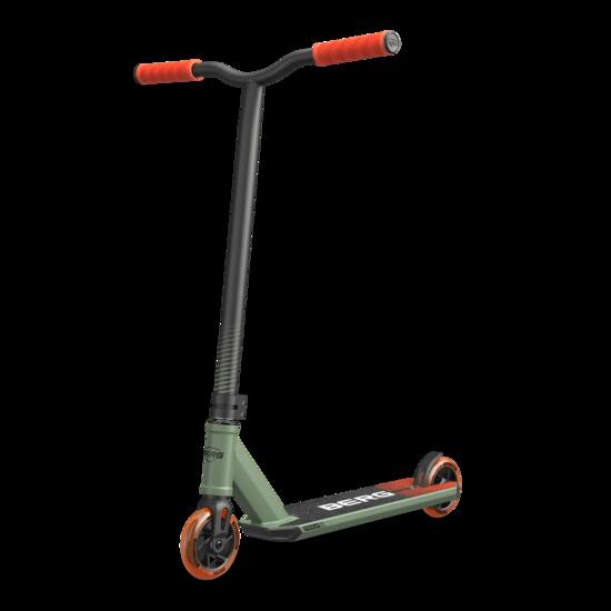Trottinette Freestyle pour Enfants, 6+ Ans, Proxus X1 Vert/Orange