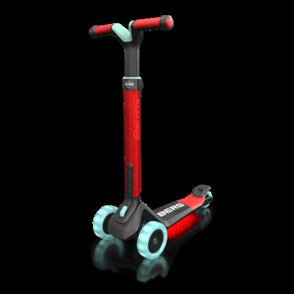 Trottinette pour Enfants, 2+ Ans, Pliable, LED-Deck, Nexo Lime