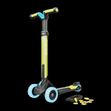 Trottinette pour Enfants, 2+ Ans, Pliable, Magnet-Deck, Nexo Lime