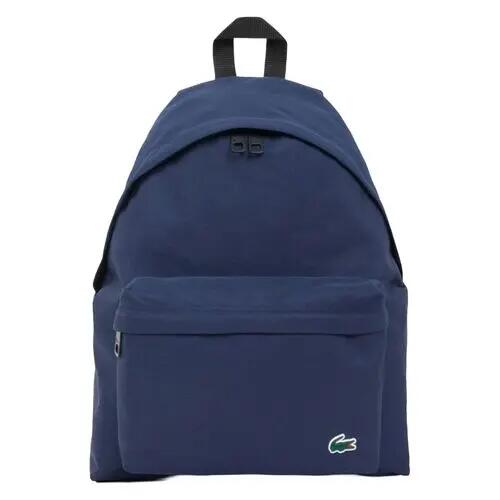 Mochila Azul Lacoste Casual Croc Marine Ligera y Resistente 4/4