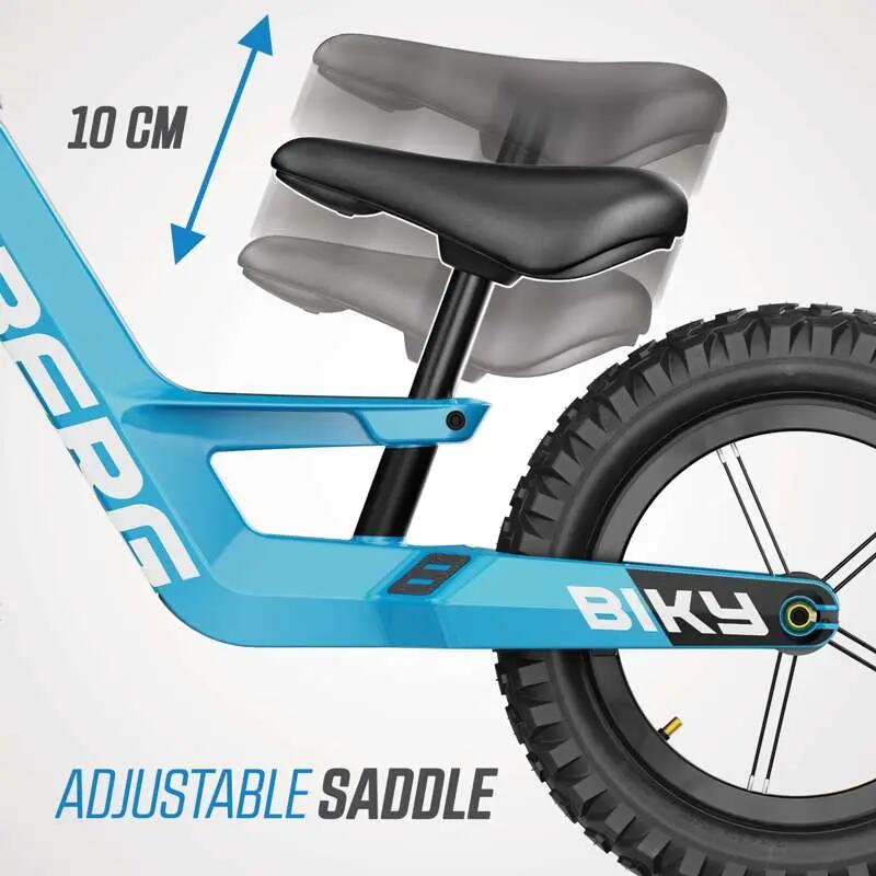 Bici sin Pedales para Niños, 2,5+ Años, Biky Cross Azul 6/7