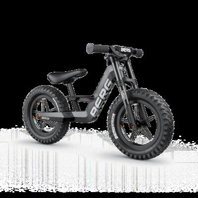 Loopfiets voor kinderen, 2,5+ jaar, 12 inch, biky cross zwart