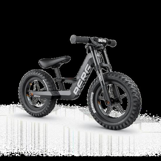 Draisienne pour Enfants, 2,5+ Ans, 12 Pouces, Biky Cross Noir