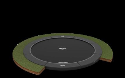 Trampoline Champion FlatGround 380 Gris