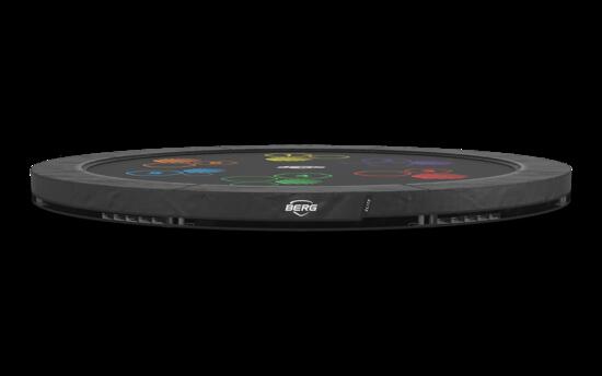 Trampoline Elite InGround 430 Gris Levels
