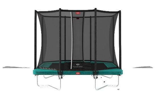 Trampoline Ultim Favorit Regular 280 + Filet Séc. Comfort Vert
