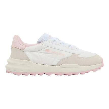 Zapatillas Lacoste Beige y Rosas Elite Active EVO Cómodas y Ligeras