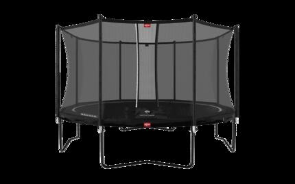 Trampoline Favorit Regular 430 + Filet Séc. Comfort Vert