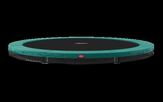 Trampolina BERG Favorit Wkopywana Okrągła 430 Zielona