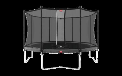 Trampoline Favorit Regular 430 + Filet Séc. Comfort Vert