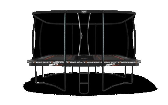 Trampoline Ultim Pro Bouncer Regular 5x5 + Filet Séc. XL