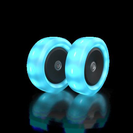 Roues LED pour Trottinette, Nexo 120mm Rose
