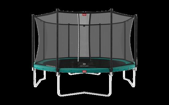 Trampoline Favorit Regular 430 + Filet Séc. Comfort Vert
