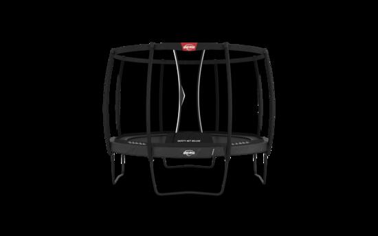 Trampoline Champion Regular 380 + Filet Séc. Deluxe Gris