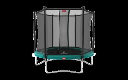 Trampoline Favorit Regular 430 + Filet Séc. Comfort Vert