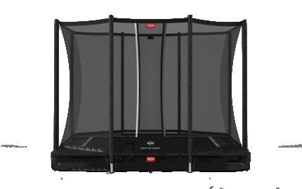 Trampoline Ultim Favorit InGround 330 + Filet Séc. Comfort Noir