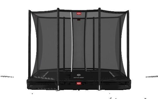 Trampoline Ultim Favorit InGround 280 + Filet Séc. Comfort Noir