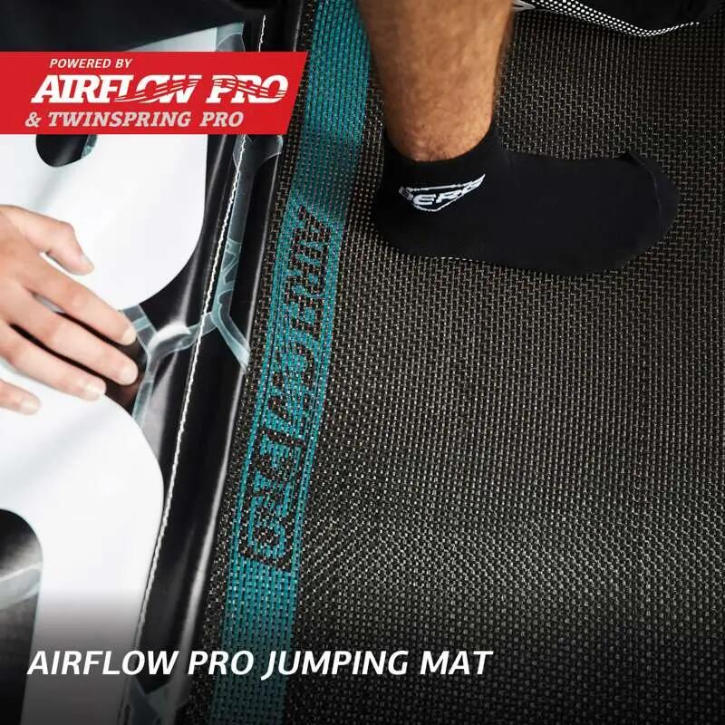 Trampolin Ultim Pro Bouncer FlatGround 500 + Sicherheitsnetz XL 3/7