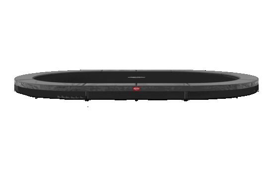 Trampoline 520x350, Grand Favorit InGround 520 Gris