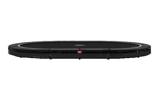 Trampoline 520x350, Grand Favorit InGround 520 Noir