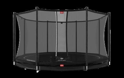 Trampoline Favorit InGround 430 + Filet Séc. Comfort Gris