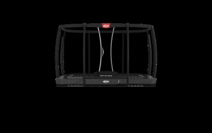 Trampoline Ultim Champion InGround 330 + Filet Séc. Deluxe Gris