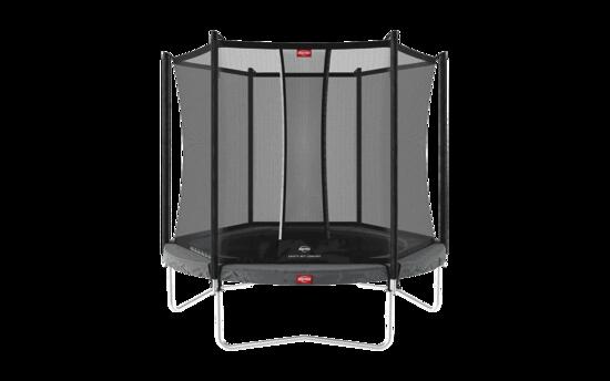 Trampoline Favorit Regular 200 + Filet Séc. Comfort Gris