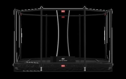 Trampoline Ultim Favorit InGround 330 + Filet Séc. Comfort Noir