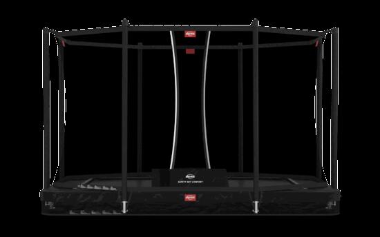 Trampoline Ultim Favorit InGround 330 + Filet Séc. Comfort Noir