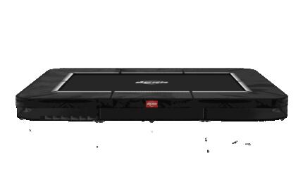 Trampoline 410x250, Ultim Favorit InGround 410 Noir