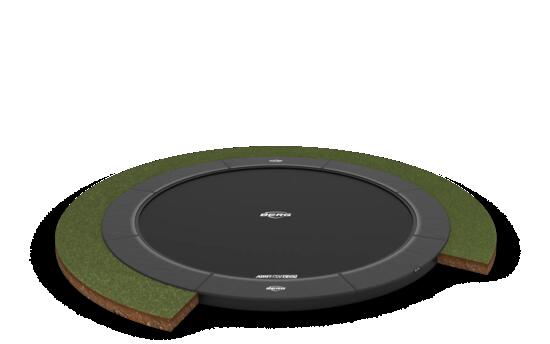 Trampolina Elite InGround 380 Szary