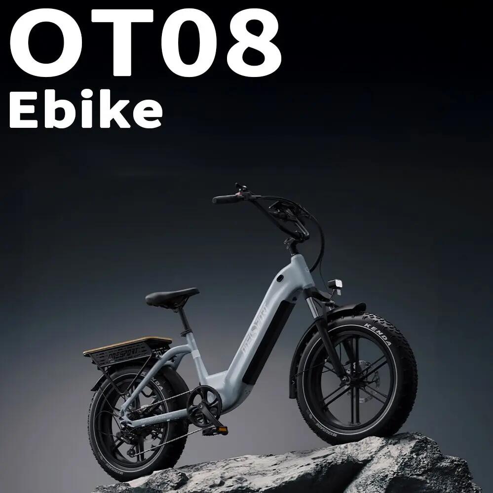 Bicicletă electrică pentru adulți OT08, baterie 48V 18Ah și roți de 20x4.0 inci. 7/10