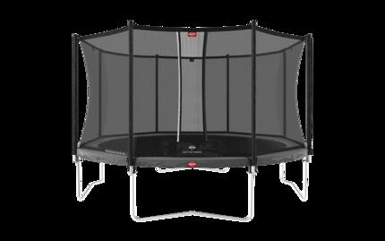 Trampoline Favorit Regular 430 + Filet Séc. Comfort Vert