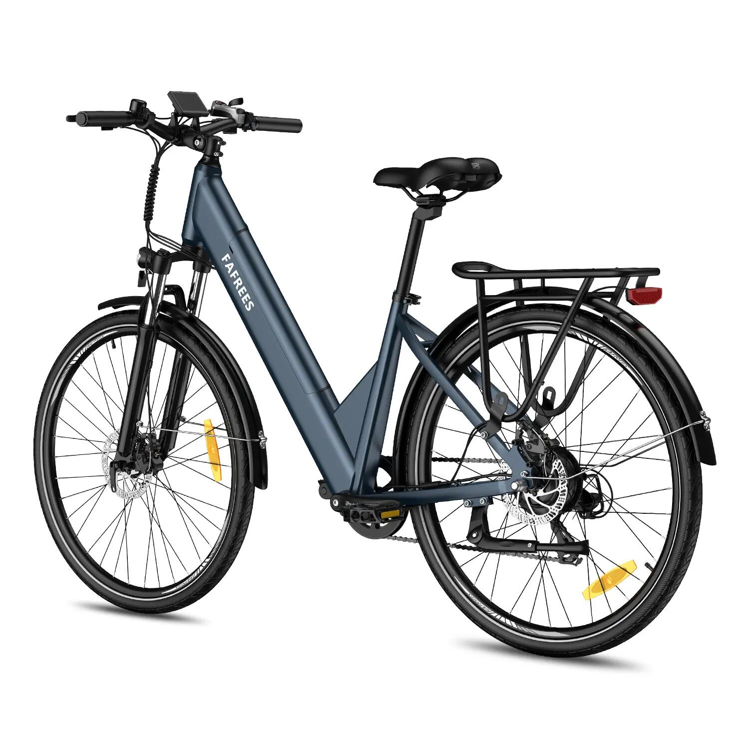 Bicicleta eléctrica urbana FAFREES F28 Pro, batería 36V 15Ah, neumáticos 27,5" 5/7