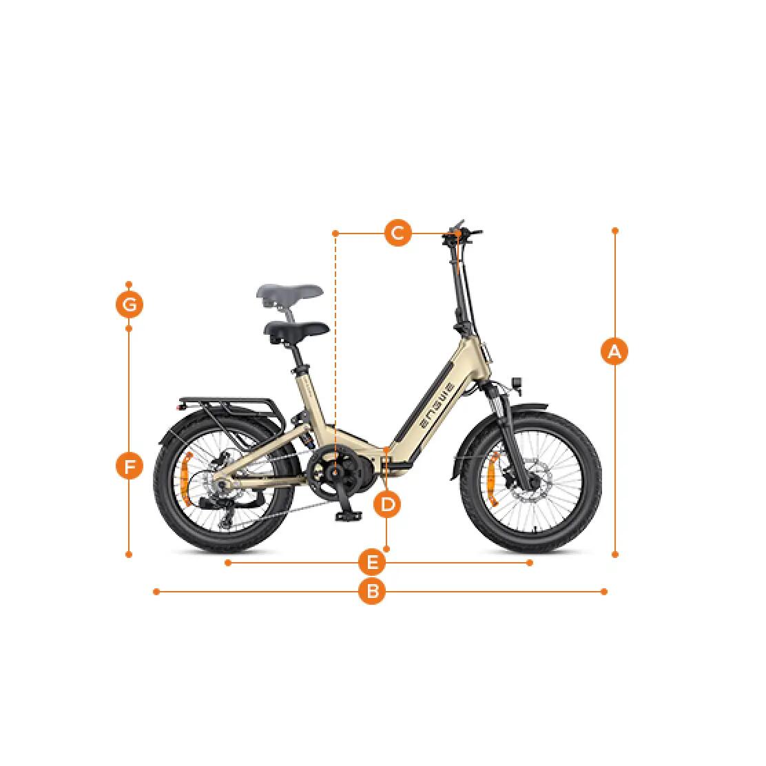 Bicicleta eléctrica para adultos ENGWE L20 3.0 PRO, impermeable IPX4. 5/15