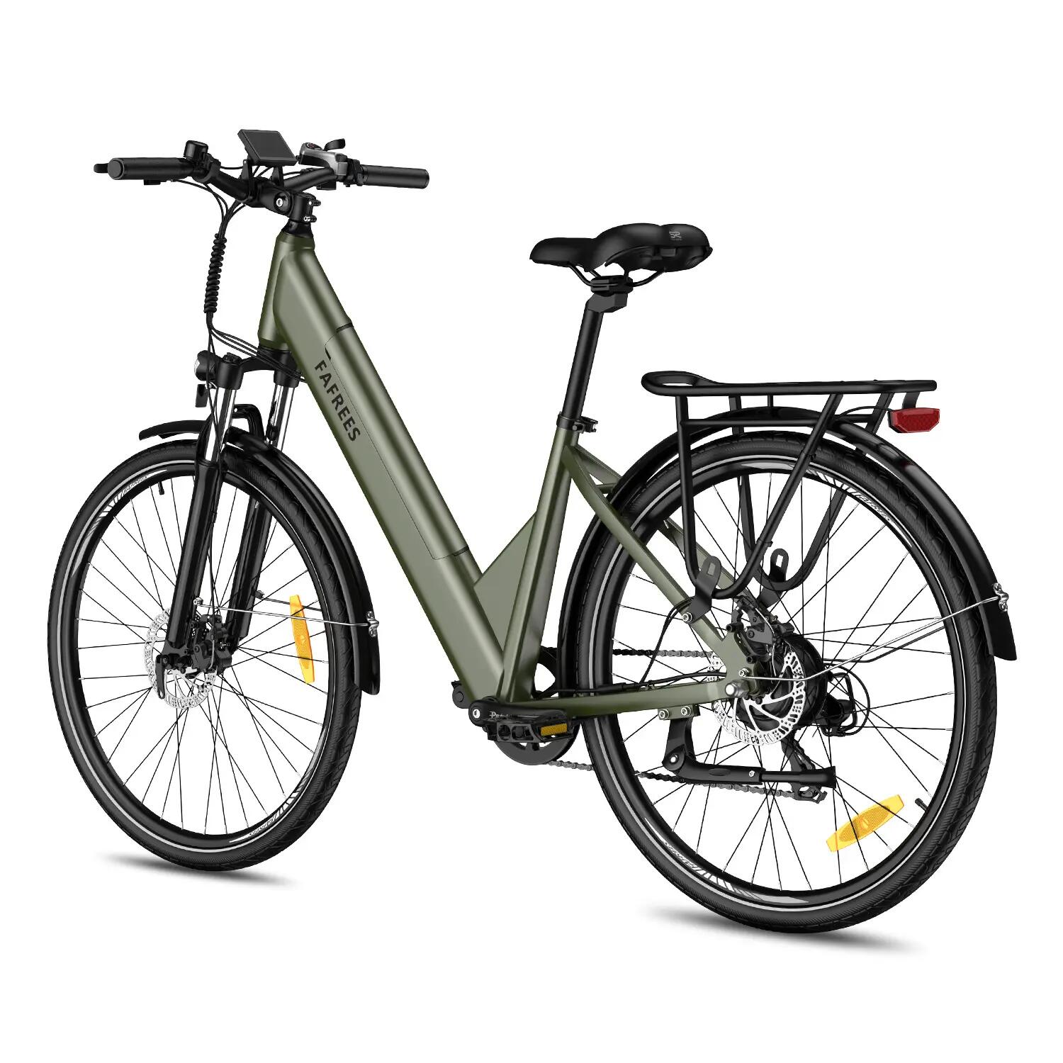 Bicicleta elétrica urbana FAFREES F28 Pro, bateria 36V 15Ah, pneus 27,5" 5/7