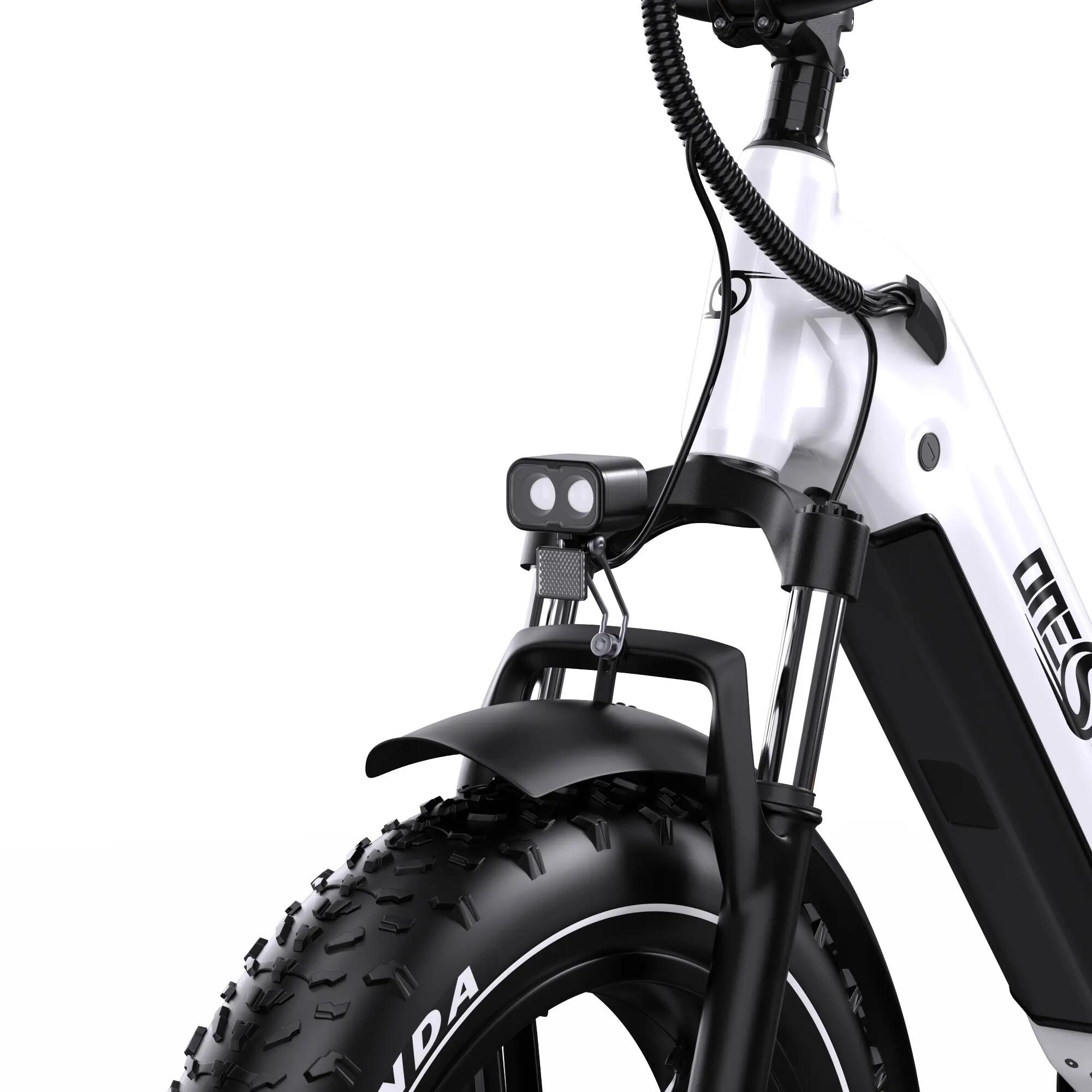Bicicletta elettrica per adulti OT08: batteria 48V 18Ah. 10/10