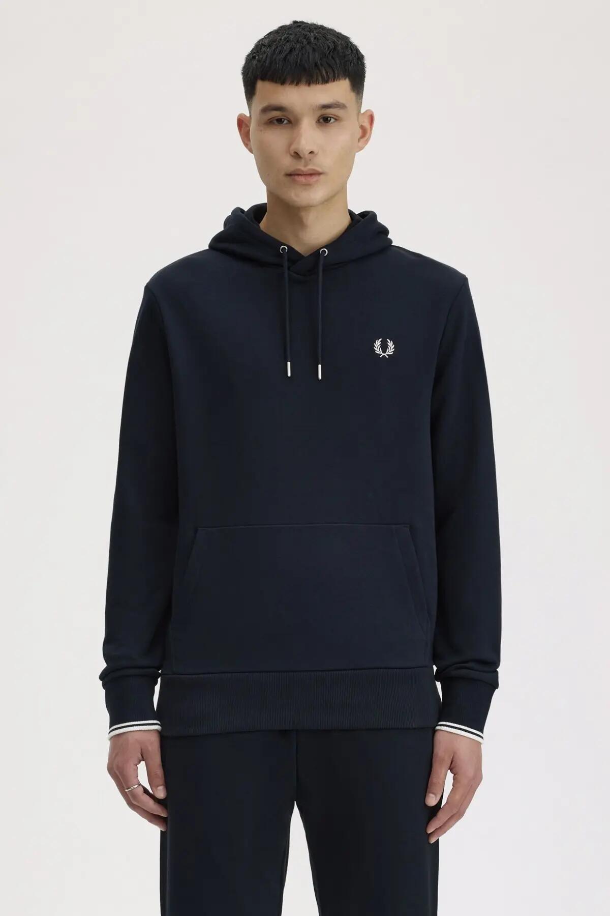 TIPPED HOODED SWEATSHIRT 5/5