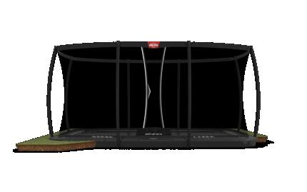 Trampoline 500x300, Ultim Elite FlatGround 500 Gris