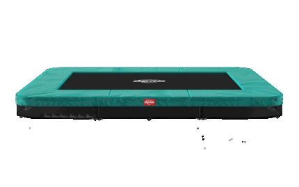 Trampoline 410x250, Ultim Favorit InGround 410 Noir