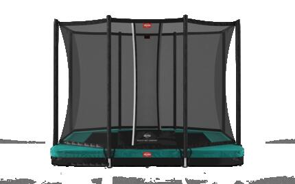 Trampoline Ultim Favorit InGround 330 + Filet Séc. Comfort Noir