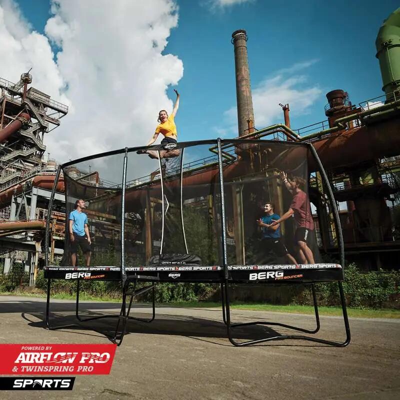 Cama Elástica Ultim Pro Bouncer Regular 500 + Red Seg. XL 7/7