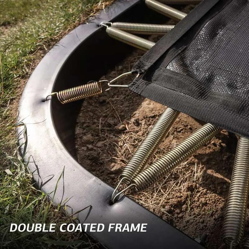Trampolin Ultim Pro Bouncer FlatGround 500 + Sicherheitsnetz XL 5/7